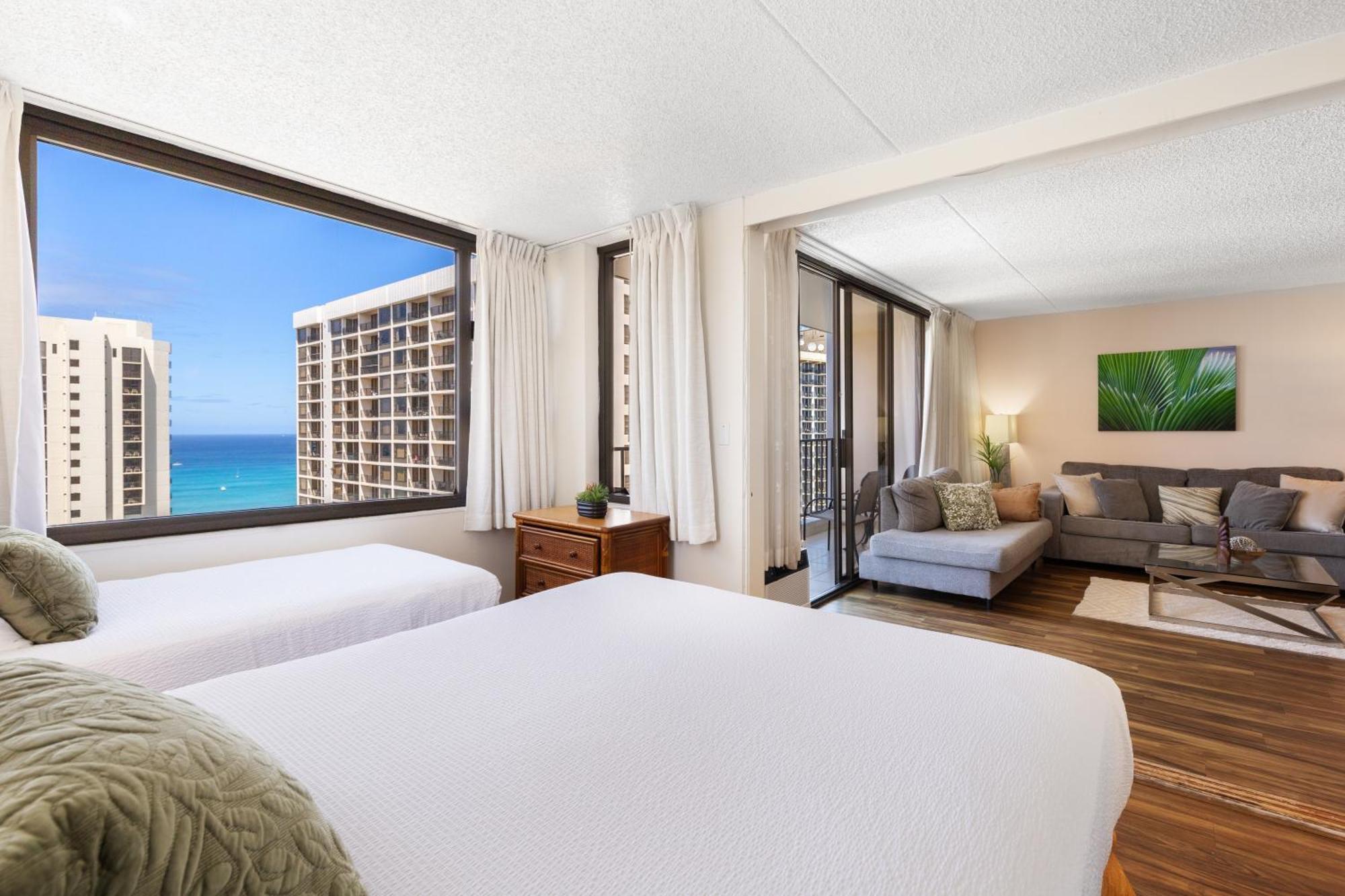 Beautifully Renovated 32Nd Floor Deluxe Ocean View Waikiki Condo Condo Χονολουλού Εξωτερικό φωτογραφία